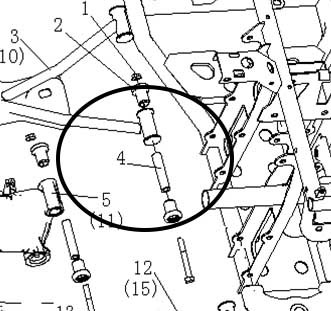 Втулка Проставочная Рычага Задней Подвески Стелс 300 (16X74мм) 1.3.09.0020 Lu019071