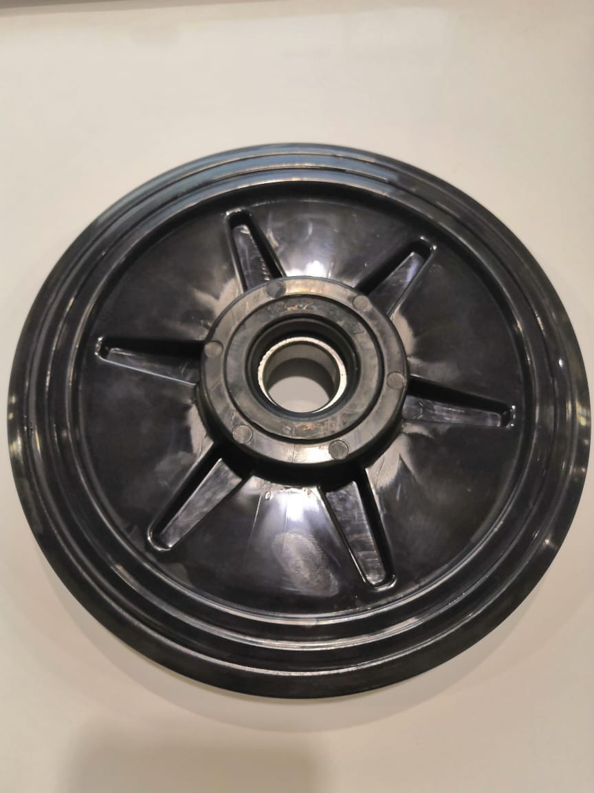 Ролик Обрезиненный D200мм В Сборе