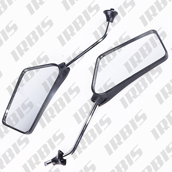 Зеркала Заднего Вида Хромированное На Большой Ножке 10Мм (Пара) Аlpha