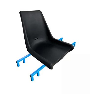 Сиденья С Рамой На Сани 1900 №7 Складное, Высокая Спинка