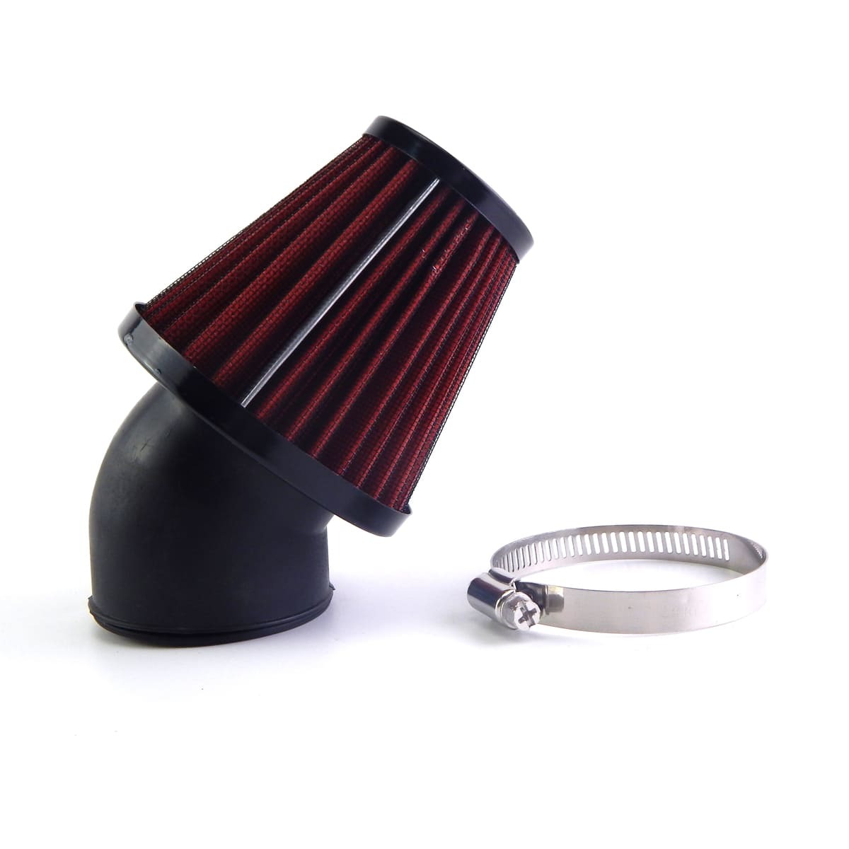 Фильтр Воздушный Нулевик #1 (D=45Mm) Металл Красный