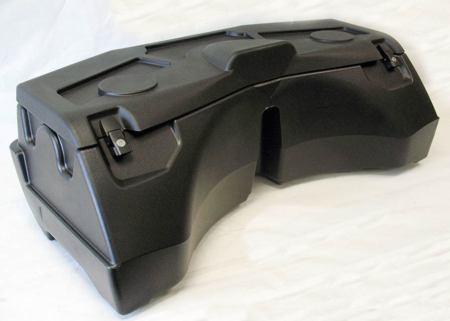 Кофр Задний Gka Leopard, Черный