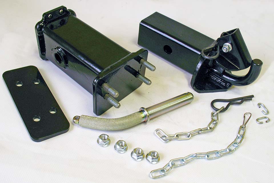 Комплект Задней Сцепки Снегохода Stels 600, 800 Под Квадрат (Черный)