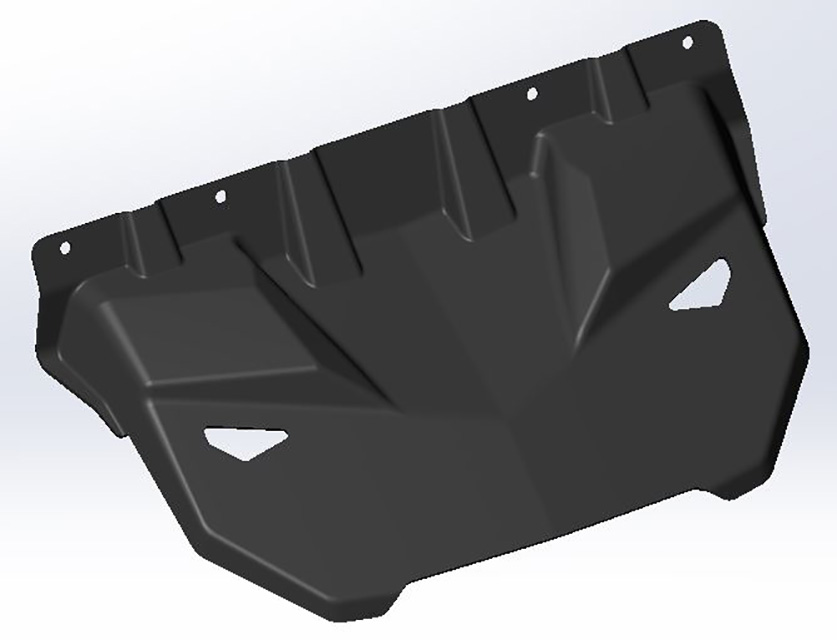 Брызговик Задний Стелс Капитан