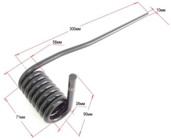 Пружина Тележки Передняя Правая