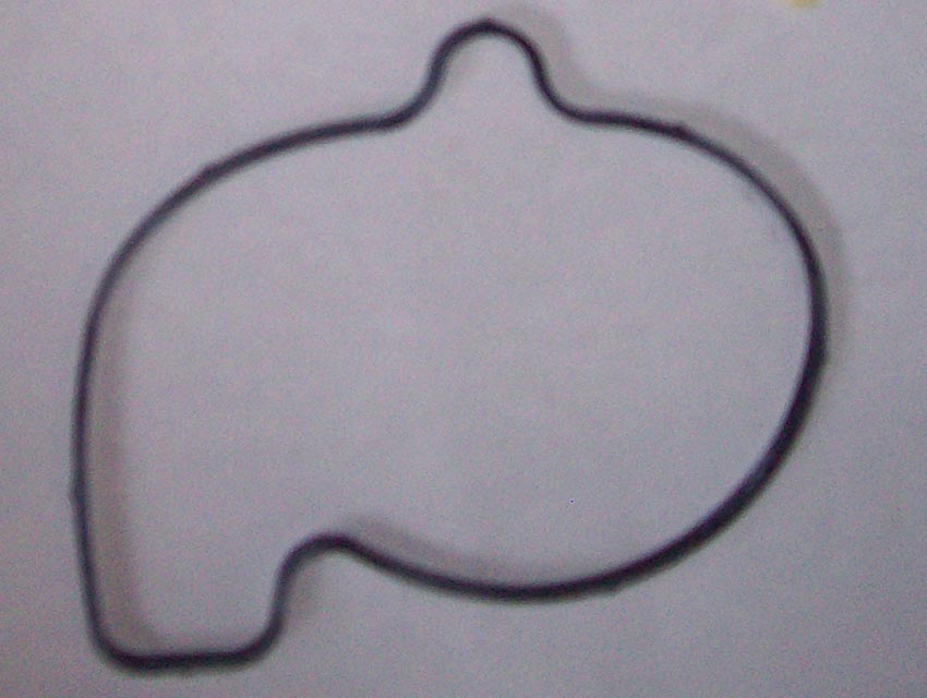 Прокладка Уплотнительная Крышки Водяного Насоса, Резина