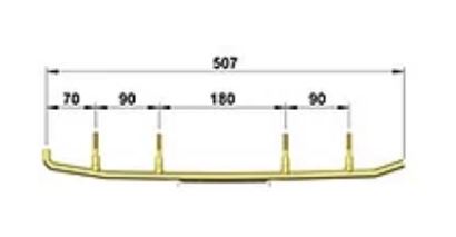 Коньки Д/Снегохода Yamaha Стандарт 014505-03