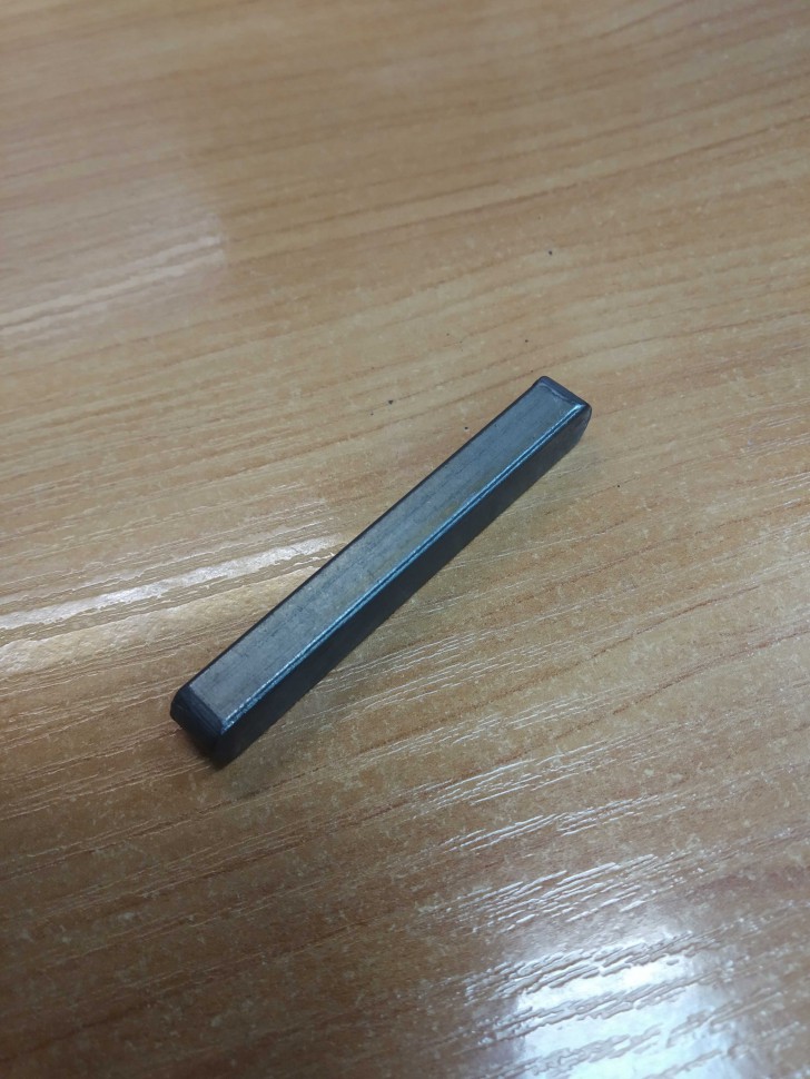 Шпонка Плоская, Сталь.