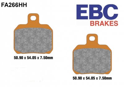 Тормозные Колодки Fa266hh