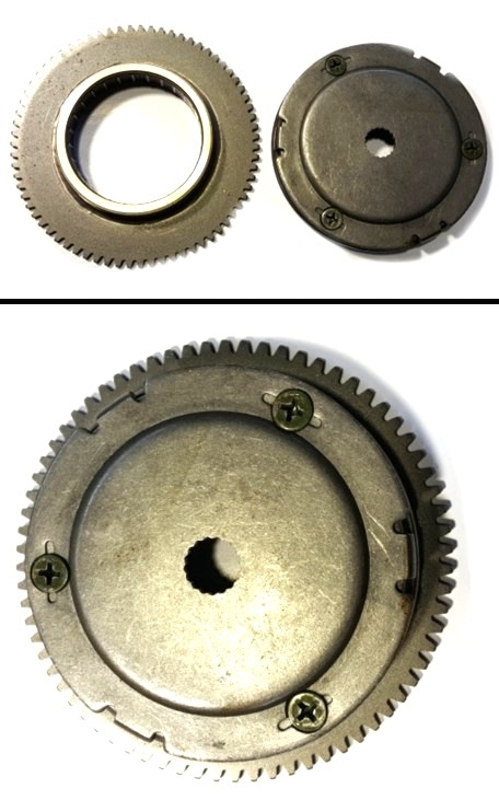 Муфта Обгонная 2Т Jog50,Axis50 71T(С Шестерней)